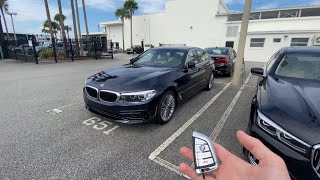 2020 BMW 530i WalkAround And Full Tour [upl. by Wesle]