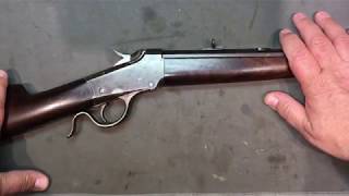 Winchester Model 1885 Single Shot Rifle [upl. by Atidnan]