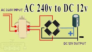 AC 240v to DC 12v converter [upl. by Nahgaem606]