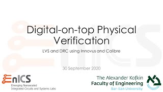 Digitalontop Physical Verification Fullchip LVSDRC  Part 1 [upl. by Lacram]