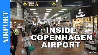 DEPARTURE FROM COPENHAGEN Airport  CheckIn to Departure Gate Procedure [upl. by Leumek]