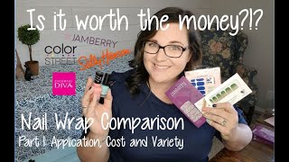 Is it worth the money Nail Wrap Comparison Part 1 [upl. by Monafo]