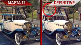 THE BIG COMPARISON  Mafia II vs Mafia II Definitive Edition  PC  ULTRA [upl. by Oriel]