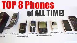 Best Phones Ever  Top 8 Best Phones of All Time [upl. by Ecnarolf566]