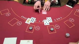 High Limit BLACKJACK AT VENETIAN LAS VEGAS [upl. by Dedrick]