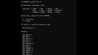 Registry Edit through Command Prompt [upl. by Levon]