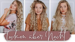 EASY LOCKEN OHNE HITZE  3 Arten ✨ [upl. by Kraft]