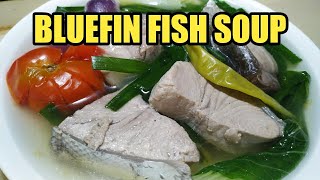 HOW TO COOK FISH TINOLA  BLUEFIN FISH SOUP RECIPE [upl. by Dazraf727]