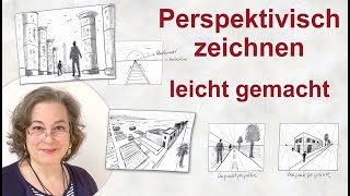 Perspektivisch zeichnen  leicht gemacht [upl. by Weiss]