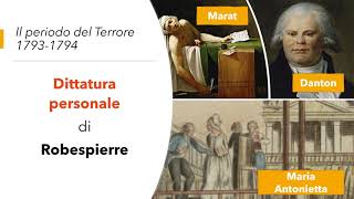 La Rivoluzione francese Robespierre e il Terrore [upl. by Kcira]