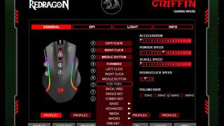 Redragon Griffin RGB Mouse Review [upl. by Livesay180]