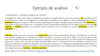 Ejemplo de análisis [upl. by Collen]