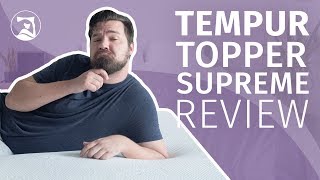 TEMPURAdapt Mattress Topper Review  The Best Pressure Relief [upl. by Dwan]