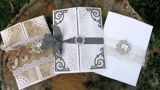 DIY Wedding Invitations  Beginner Friendly  Helpful Tips [upl. by Nerek]