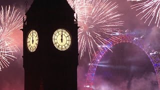 London Fireworks 2016  2017  New Years Eve Fireworks  BBC [upl. by Ime]