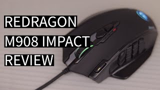 Redragon M908 Impact Gaming Mouse  Unboxing and Review [upl. by Nwahsal]