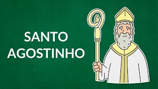 Santo Agostinho resumo  FILOSOFIA [upl. by Nari301]