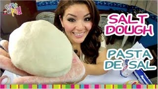 How to make Salt Dough  Cómo hacer masa de sal [upl. by Zacks]