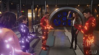 Speed Force Boosts Flash Familys Speed  The Flash 7x18 HD [upl. by Akeber349]