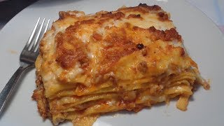 LASAGNE AL FORNO  Ricetta perfetta [upl. by Yereffej]