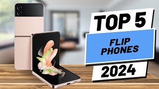 Top 5 BEST Flip Phones in 2024 [upl. by Enirahtac]