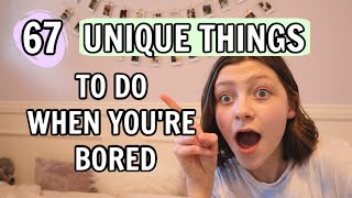 67 Actual FUN Things To Do When Youre Bored  Bethany [upl. by Wyatt378]