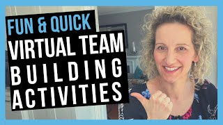 Virtual Team Building Activities IDEAS FOR REMOTE TEAMS [upl. by Kwok]