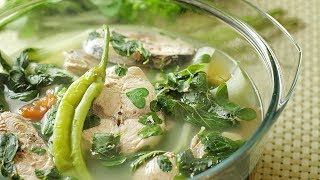 Tinolang Isda  Filipino Fish Stew  LittleChef 🎧 [upl. by Fletcher287]