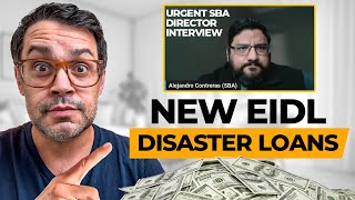 SBA EIDL Disaster Loans  Interview with SBA Director [upl. by Llehsyt]