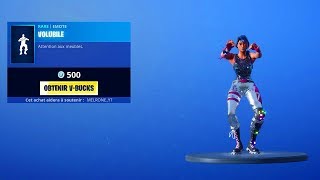 FORTNITE NEW EMOTE  VOLUBILE Nouvelle Danse [upl. by Shela784]