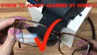 How to Adjust Your Plastic Frames at Home [upl. by Mellicent]