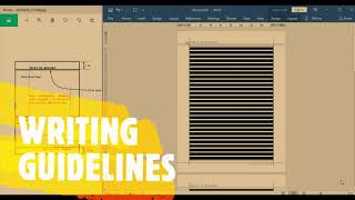 ENGINEERING LETTERING  WRITING GUIDELINES [upl. by Ylreveb]