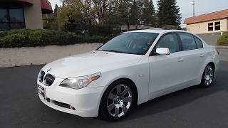 2007 BMW 530i Sport video overview and walk around E60 [upl. by Piero]