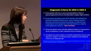 Keynote Speaker  Katharine Phillips MD  Body Dysmorphic Disorder BDD Conference 2015 London [upl. by Golda]