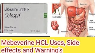 Mebeverine Hcl tablet uses side effects warning full review [upl. by Onaicnop]