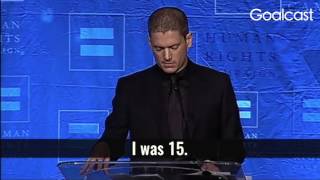 Inspiring speech of Wentworth Miller [upl. by Tuneberg]