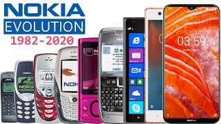 All Nokia Mobiles Evolution From First to Last 1982  2020 [upl. by Giwdul768]