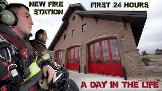 First 24 Hours in a New Fire Station  A Day in the Life [upl. by Anig636]