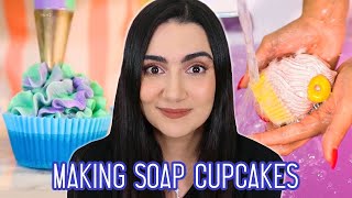 I Tried Following A Soap Cupcake Tutorial [upl. by Mcnalley]