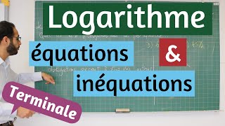 LOGARITHME  Equations et inéquations [upl. by Noonan]