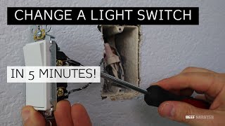 How To Change A Lightswitch [upl. by Buzz169]