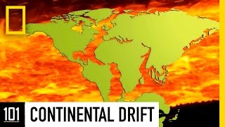 Continental Drift 101  National Geographic [upl. by Lledraw]