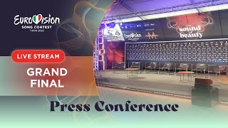 Eurovision Song Contest 2022  Kalush Orchestra  Ukraine 🇺🇦  Winner’s Press Conference [upl. by Ethelda]