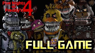 Five Nights at Freddys 4  Full Game Walkthrough  No Commentary [upl. by Ducan986]