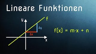 Lineare Funktion in Normalform 13  Einfache Einführung [upl. by Gardas]