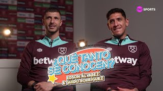 ¿QUÉ TANTO SE CONOCEN EDSON ÁLVAREZ Y GUIDO RODRÍGUEZ  WEST HAM  PREMIER LEAGUE [upl. by Mohorva]