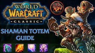 Classic WoW Shaman Totem Guide [upl. by Onaicnop853]