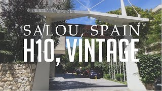 H10 Vintage Salou Spain  Hotel amp Room [upl. by Garvy]