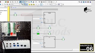 ISPSoft Delta PLC programming  Timers amp counters Delta DVP series using ISPSoft kepserverEX 6 OPC [upl. by Filemon]