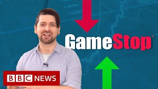 GameStop share trading explained  BBC News [upl. by Cirded]